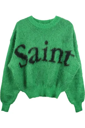SAINT MXXXXXX Gestrickter Intarsien-Pullover