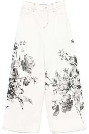 Erdem Jeans mit weitem Bein