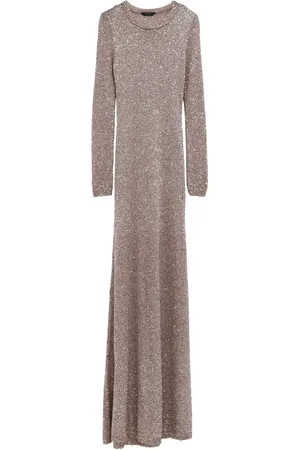 Balenciaga Maxikleid mit Pailletten
