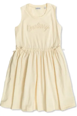 Burberry Kleid mit Logo-Patch