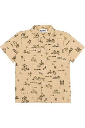 Moschino Hemd mit Illustrations-Print