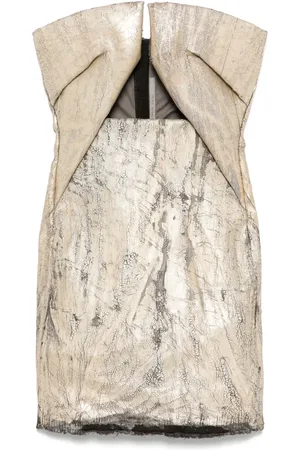 Rick Owens Minikleid mit Krappendetail