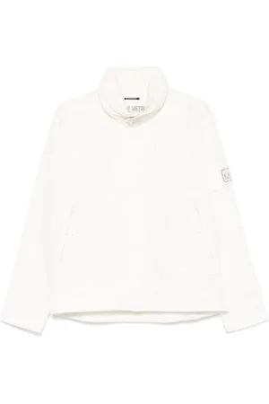 C.P. Company Kapuzenjacke mit Logo-Patch