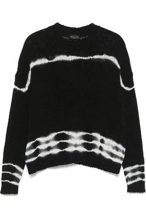 Roberto Collina Pullover mit Bleach-Effekt
