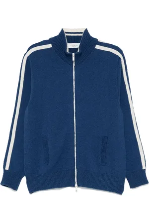 LANEUS Gestrickte Bomberjacke