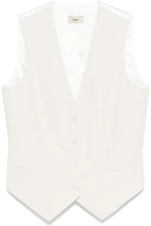 HERNO Weste mit Logo-Jacquard