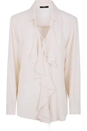 SEVENTY BY SERGIO TEGON Gerüschte Bluse im Mustermix