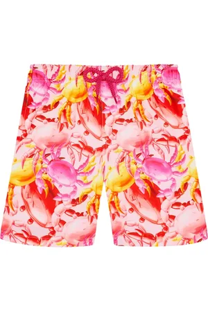 Vilebrequin Badeshorts mit Krebs-Print