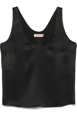 Twin-Set Top in Satinoptik