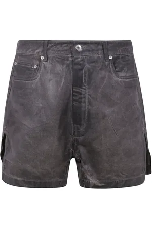 Rick Owens Shorts mit gebürstetem Finish