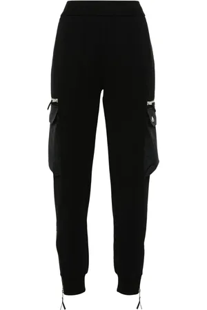 Moose Knuckles Mixmedia Jogginghose mit Logo-Schild