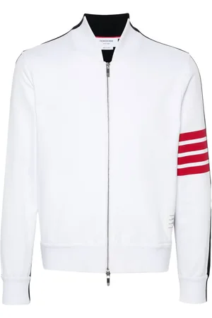 Thom Browne Bomberjacke mit Logo-Streifen