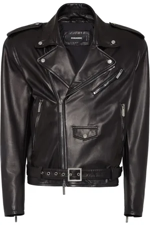 Dsquared2 Lederjacke mit Reißverschluss