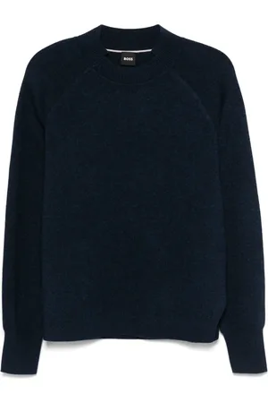 HUGO BOSS Pullover mit Rundhalsausschnitt