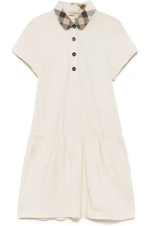 Burberry Kleid mit kurzen Ärmeln