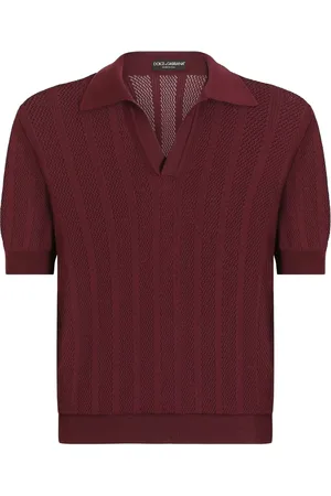Dolce & Gabbana Gestricktes Poloshirt