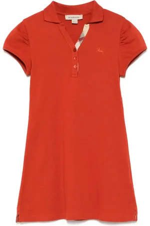 Burberry Kleid mit kurzen Ärmeln