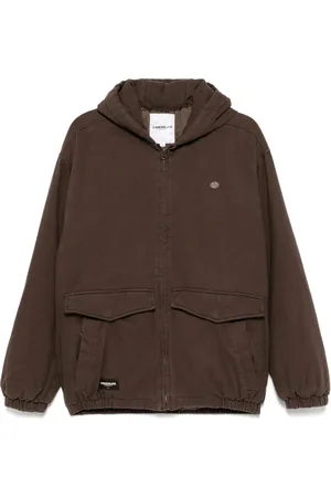 Chocoolate Kapuzenjacke mit Logo-Patch