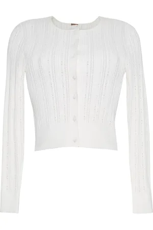 ADAM LIPPES Faye Cardigan aus Pointelle-Strick