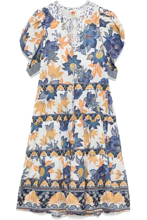 Farm Rio Maxikleid mit Summer Flowers-Print