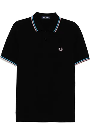 Fred Perry Poloshirt mit Streifendetails