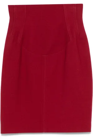 Alaïa 1990s Minirock aus Wolle