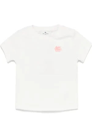Etro T-Shirt mit Pegaso-Stickerei