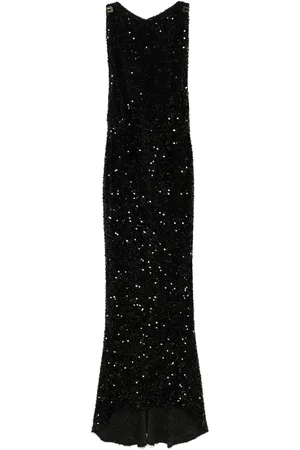 Elisabetta Franchi Maxikleid mit Pailletten