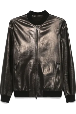 SALVATORE SANTORO Bomberjacke aus Leder