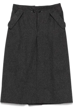 Giorgio Armani 1990s Minirock aus Wolle