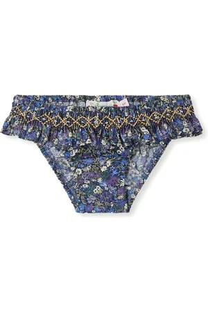 BONPOINT Bikinihöschen mit Blumen-Print