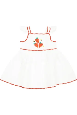 Stella McCartney Kleid mit Erdbeer-Stickerei