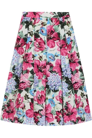 Dolce & Gabbana Rock mit Blumen-Print