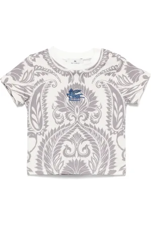 Etro T-Shirt mit Paisley-Print