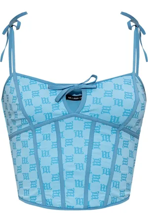MISBHV Top mit Monogrammmuster