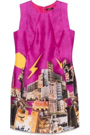 VERSACE 2000s Minikleid mit Print