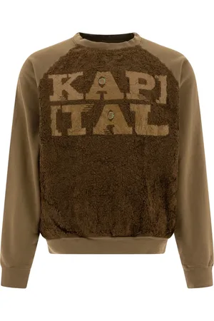 KAPITAL Sweatshirt mit Faux Fur