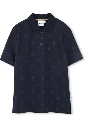 HUGO BOSS Poloshirt mit Logo-Print