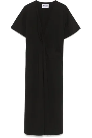 Moschino Gerafftes Midikleid