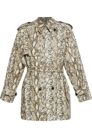 Isabel Marant Trenchcoat mit Schlangen-Effekt