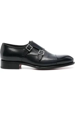 santoni Monk-Schuhe mit doppelter Schnalle