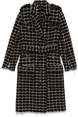Lanvin 2010 karierter Mantel