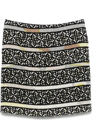 PUCCI Pre-Owned 2010s Tweed-Midirock