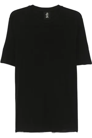 THOM KROM T-Shirt mit ausgefransten Kanten