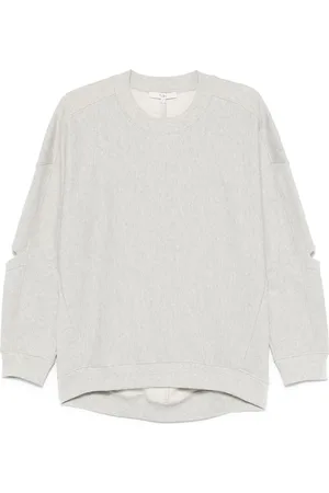 tibi Cocoon Sweatshirt mit rundem Ausschnitt