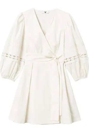Twin-Set Minikleid aus Leinen