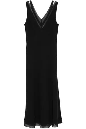 Vince Mittellanges Kreppkleid