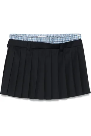 Miu Miu Minirock mit Falten