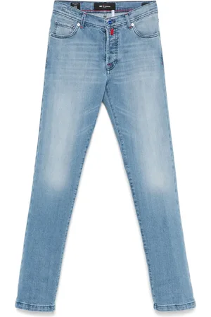 Kiton Jeans mit Logo-Patch