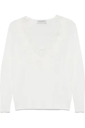 Ermanno Firenze Bestickter Pullover